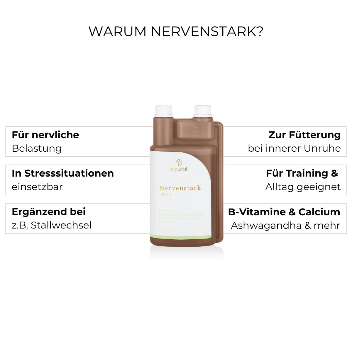 Nervenstark Liquid Vorteile: Konzentration, Innere Ruhe, Entspannung