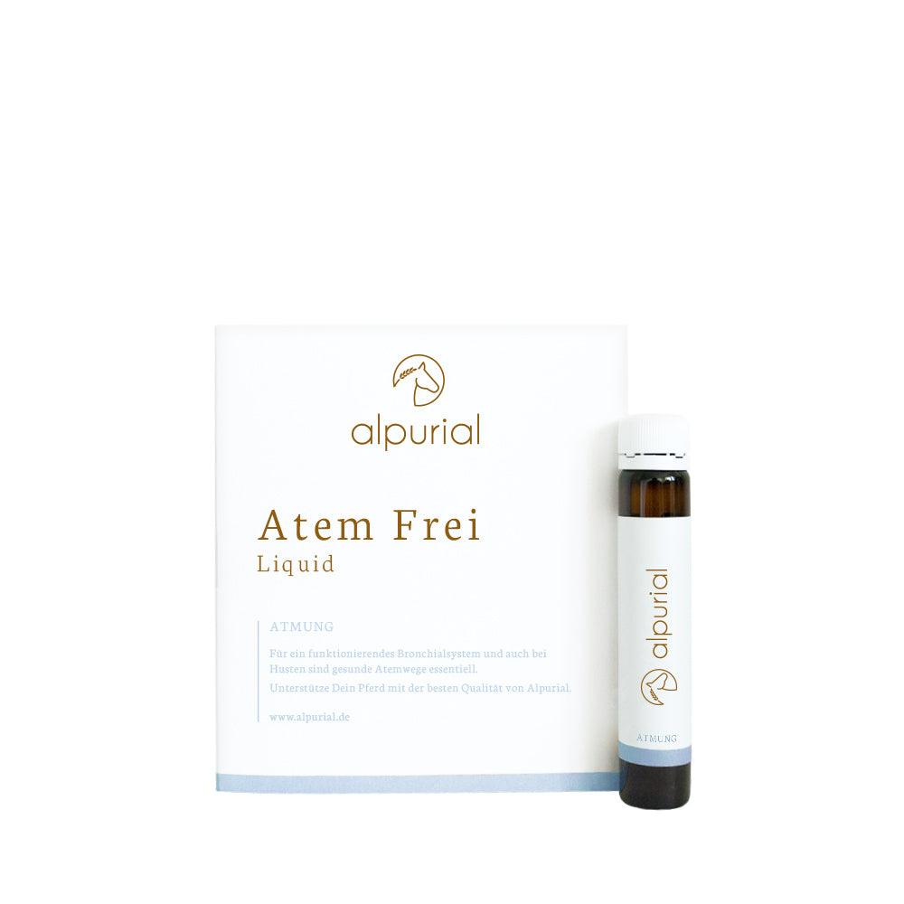 Atem Frei Tester flüssiges Zusatzfutter Pferd zur Unterstützung Atemwege Pferd 20ml Alpurial