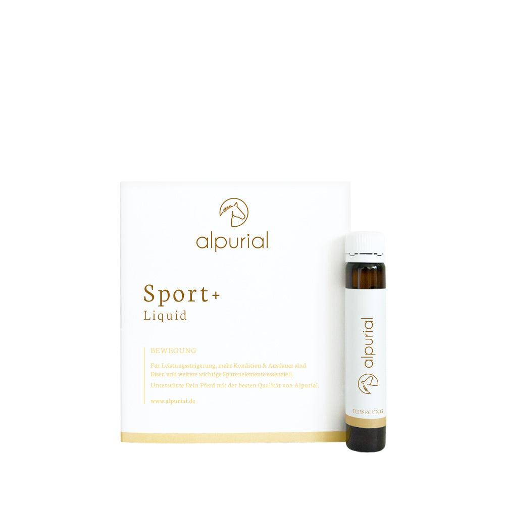 Sport+ Tester flüssiges Zusatzfutter Pferd zur Unterstützung Leistung Pferd 20ml Alpurial