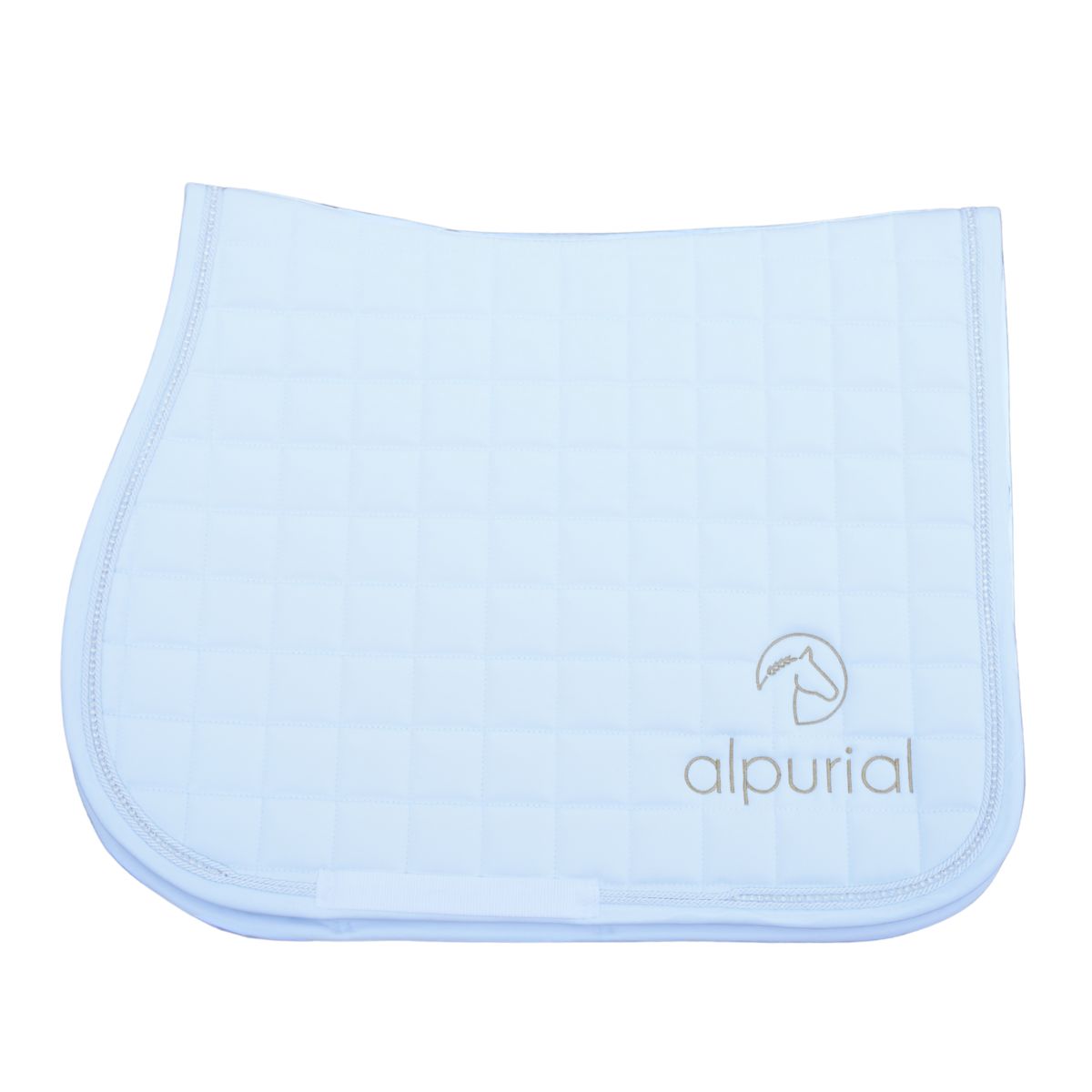 Alpurial Schabracke weiß WB Springen