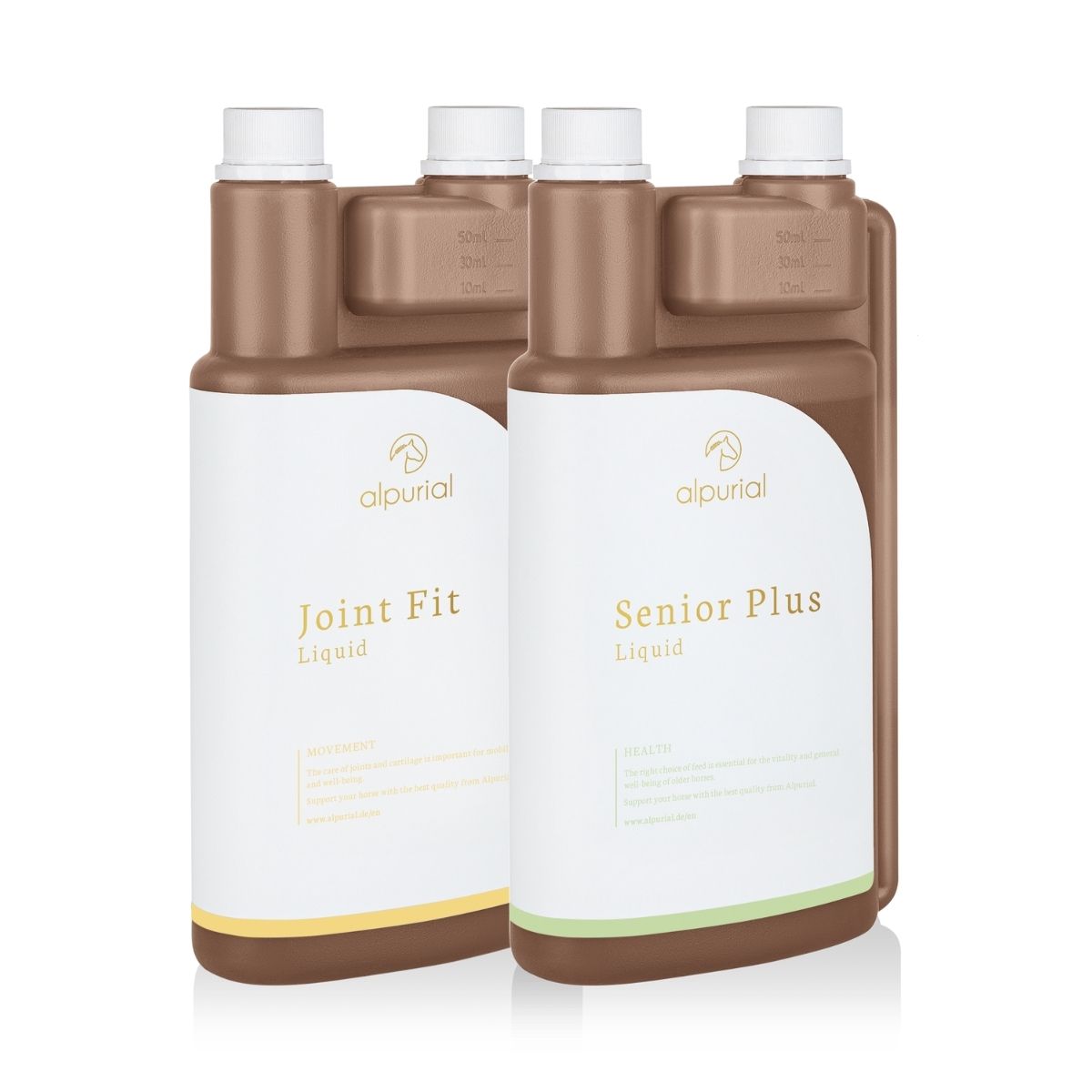 Alpurial Senior Bundle horse supplement for the well-being of older horses with a focus on the joints.