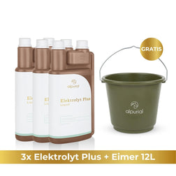 3 x Elektrolyt Plus -17% + GRATIS Eimer