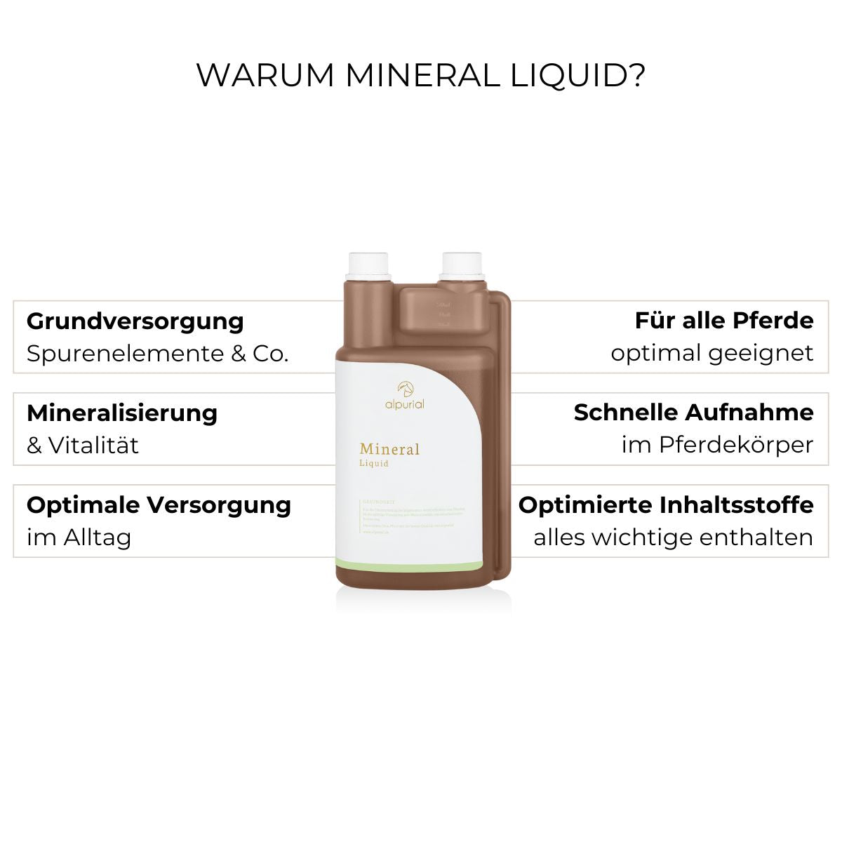 Mineral Liquid Vorteile: bei Unterversorgung von Spurenelementen, Mineralien, Vitaminen & Co.