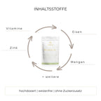 Mineral Snack Inhaltsstoffe wie Vitamine, Zink, Eisen, Mangan und mehr.