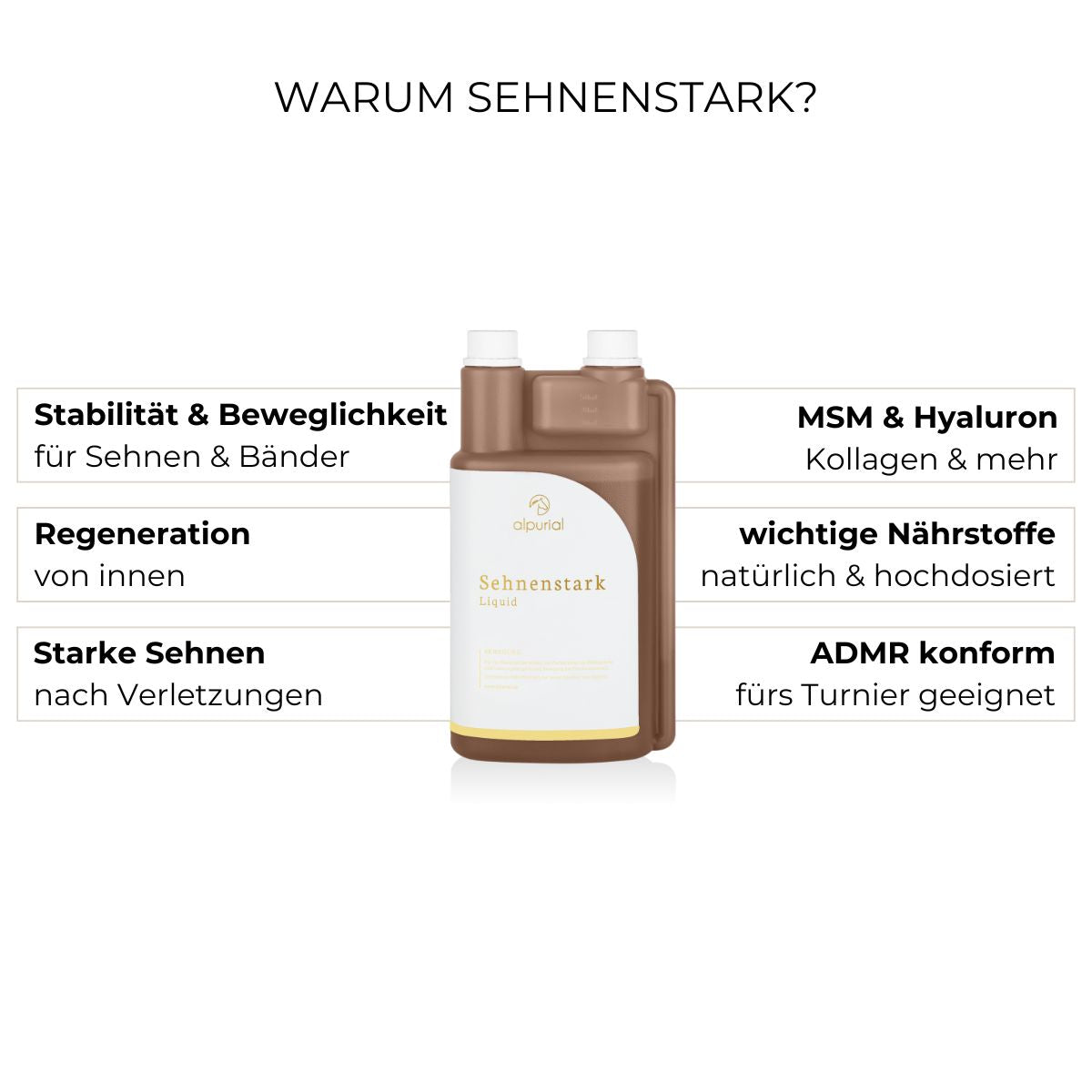 Sehnenstark Liquid Vorteile: Regeneration, Stabilität, Beweglichkeit