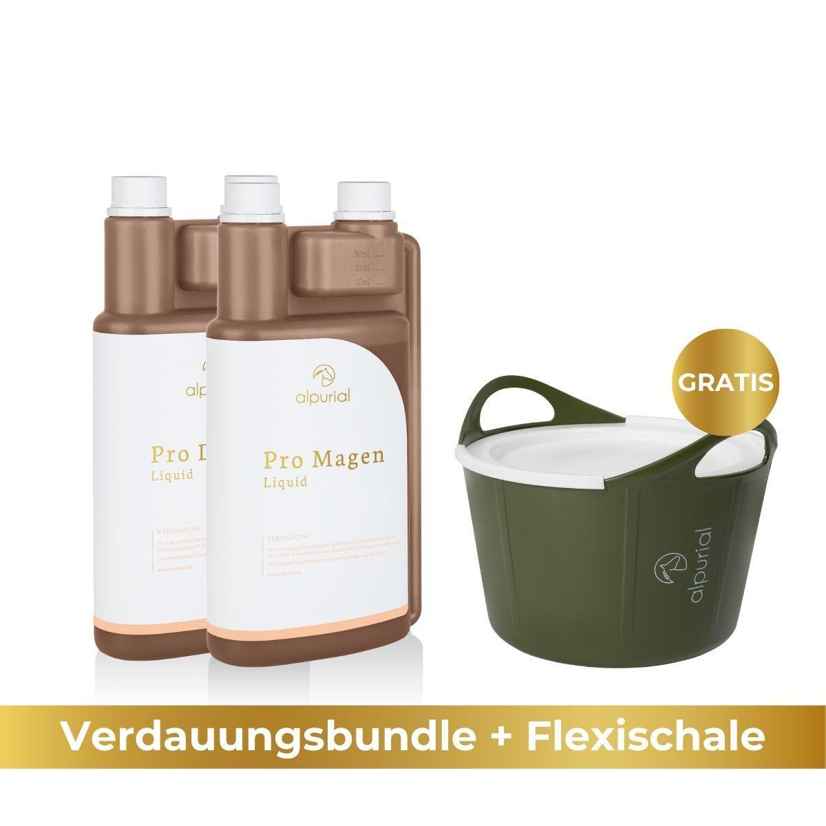 Verdauungsbundle flüssiges Zusatzfutter Pferd zur Unterstützung Verdauung Pferd 1 Liter Alpurial