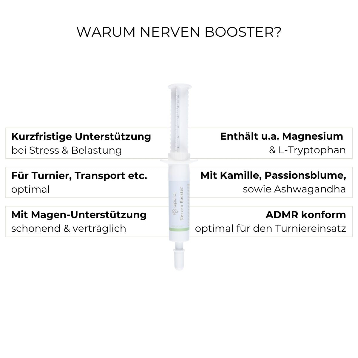 Nerven Booster Vorteile: Konzentration, Entspannung, Magen Unterstützung