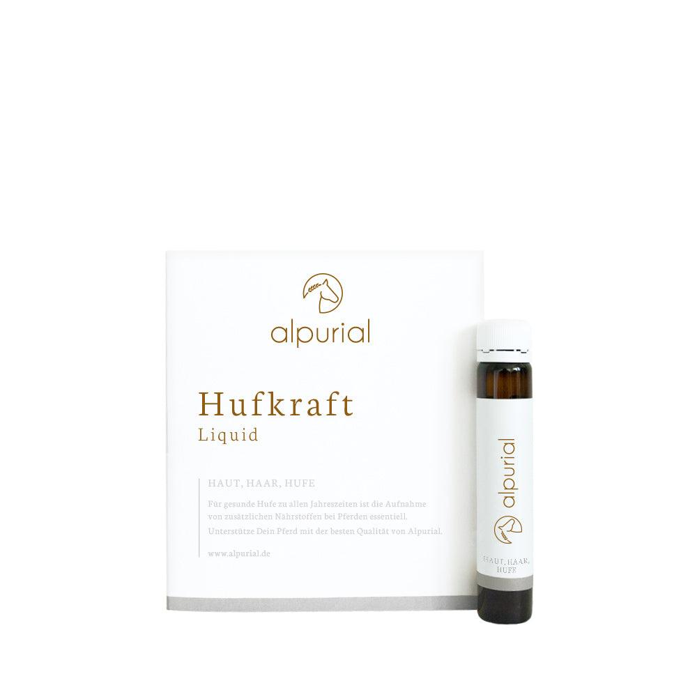 Hufkraft Tester flüssiges Zusatzfutter Pferd zur Unterstützung Huf Pferd 20ml Alpurial
