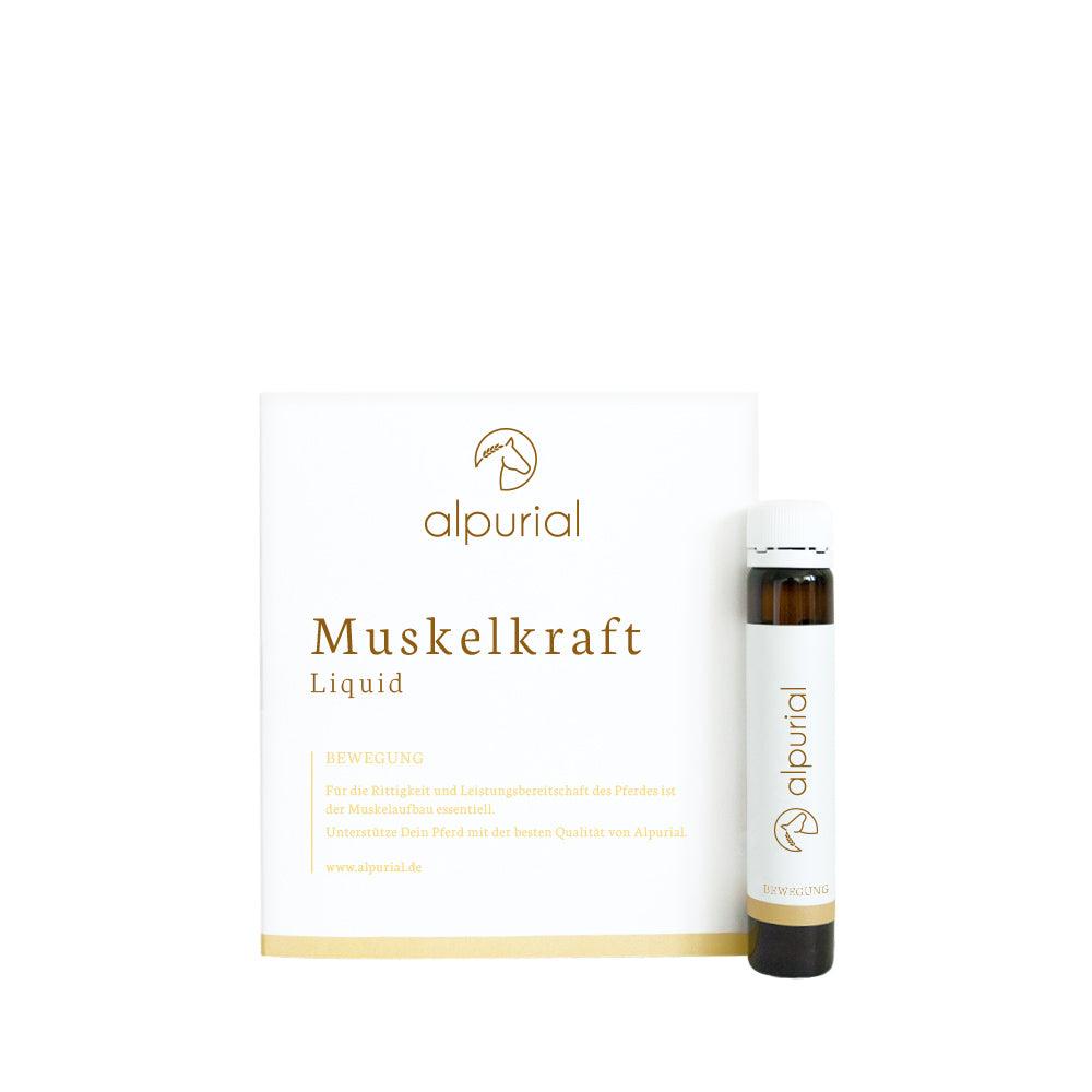 Muskelkraft Tester flüssiges Zusatzfutter Pferd zur Unterstützung Muskeln Pferd 20ml Alpurial